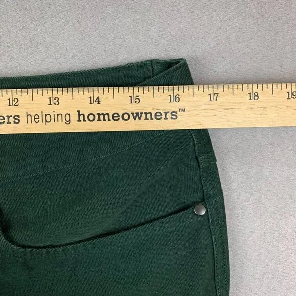 Lululemon Men Pants 32 Green Jeans ABC Skinny-Fit Utilitech Tapered 32x34 M5AD0S - Picture 5 of 10